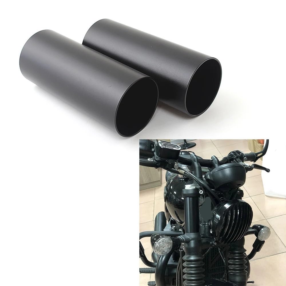 Gabeldichtungsschutz Passend für Triumph Bonneville Bobber T100 T120 2017–2020. Vorderradgabelschutz, Vordergabelrohrabdeckung