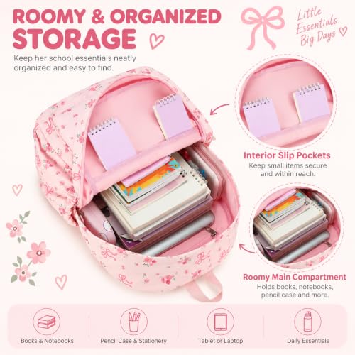 Image of LOIDOU Backpack for Girls School Backpacks Bookbags for Elementary Middle School Women Laptop Backpacks