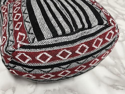 Woven Hippie Crossbody - Hobo Sling Shoulder Bag - Thai Cotton Boho Messenger Purse - Medium4