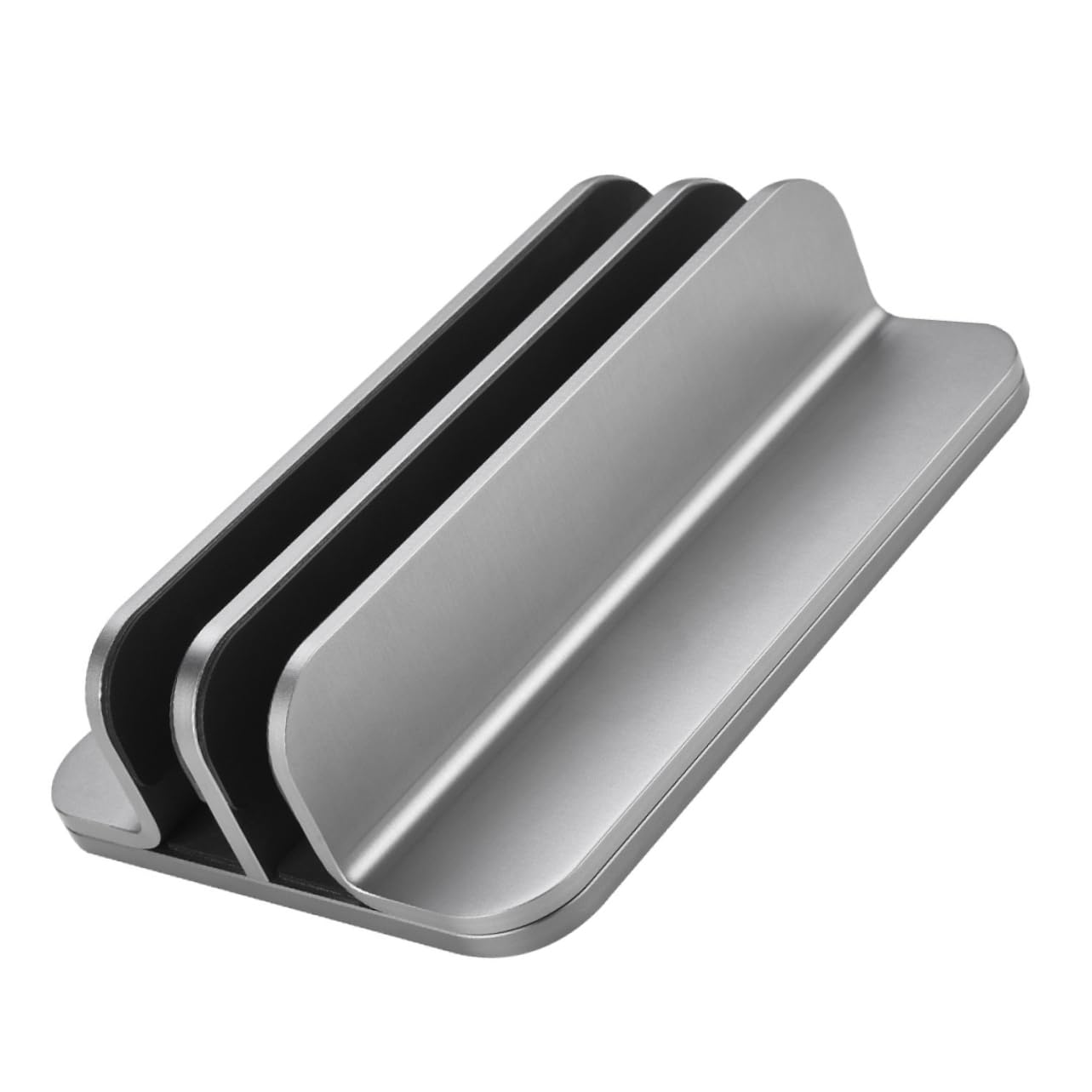 SEWACC Soporte Vertical para Portátil de Aleación de Aluminio Base Estable para Ordenadores y Tablets Escritorio Diseño Compacto y Duradero para Oficina y Hogar