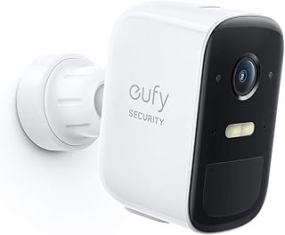 eufy Security, eufyCam 2C Pro Wireless Home Security Add-on Camera, 2K Resolution, 180-Day Battery Life, HomeKit Compatibility, IP67 Weatherproof, Night Vision, and No Monthly Fee.