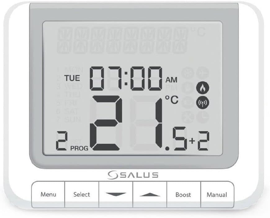 Salus RT520 Programmable Room Thermostat Boiler Plus Compliant Large