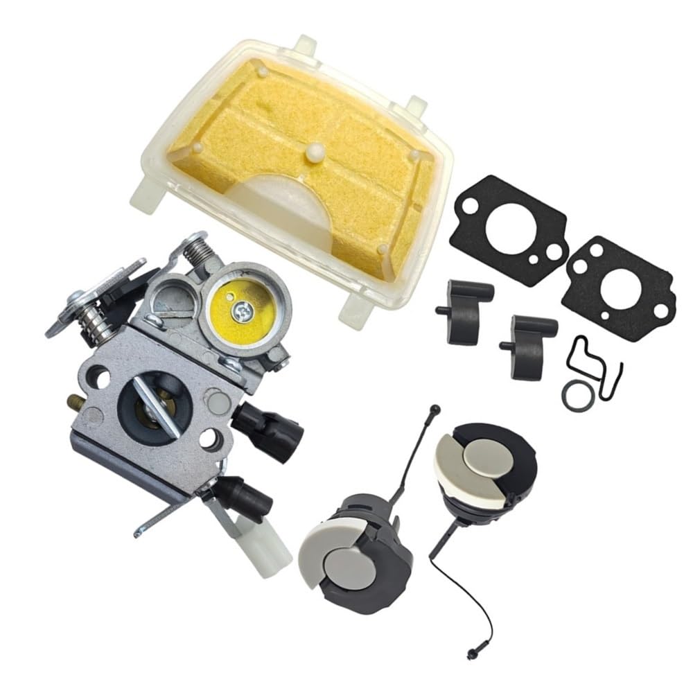 Tapa de filtro de aire MS181 MS201 alta resistencia para carburador de motosierra