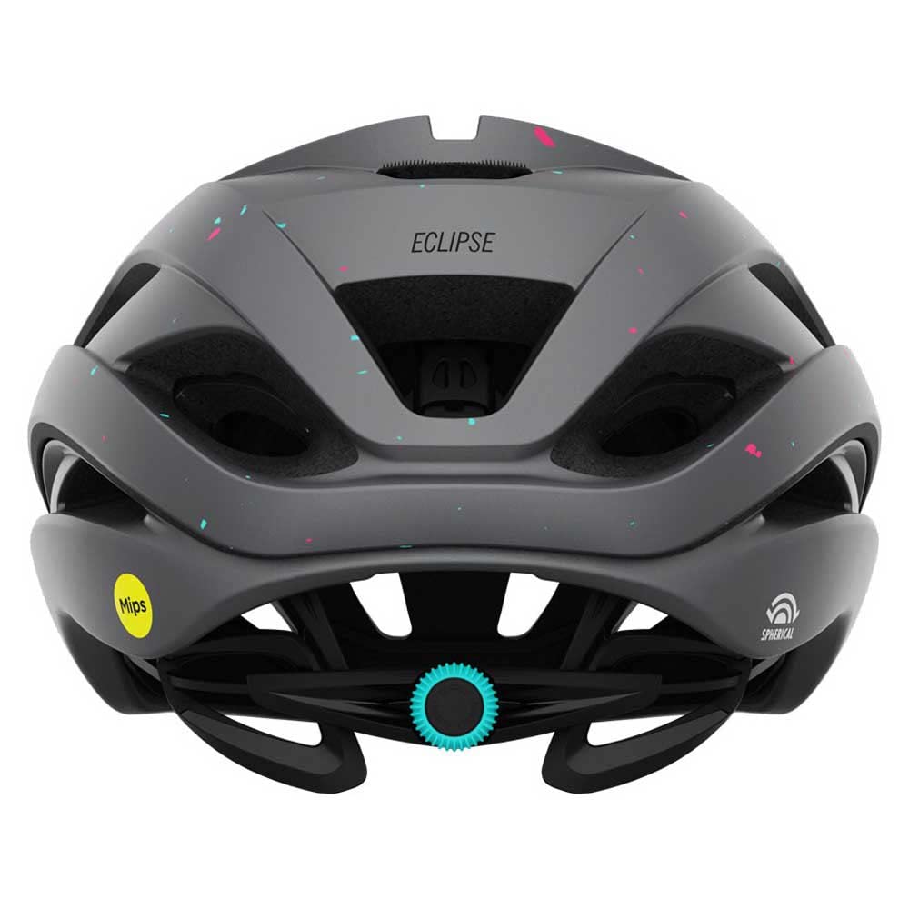 Giro Eclipse Spherical Rennrad Fahrrad Helm matt grau/pink 2022