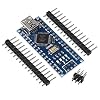 2-Pack Nano Board, D-FLIFE for Nano V3.0 ATmega328P CH-340 Development Board Without Cable Mini USB Port with PIN Headers Pin Unsoldered (Not Welded)