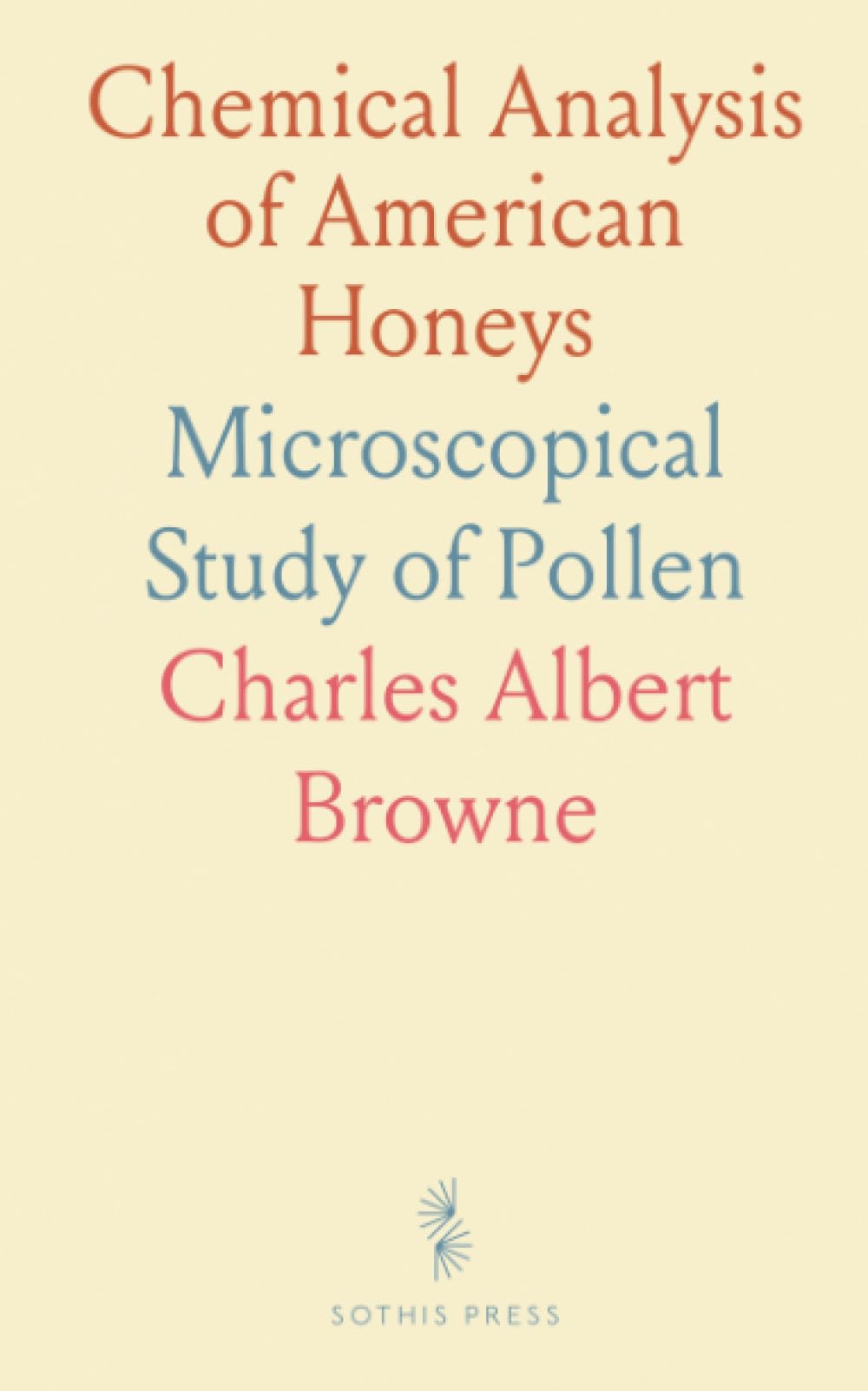 Chemical Analysis of American Honeys: Microscopical Study of Pollen