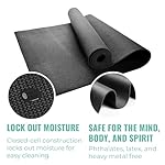 Upward Fit 12-Pack Classic Yoga Mat With Carrying Strap, 68" x 24" Non Slip Exercise Mat, 4mm Thick Gym Mat, Bulk Non Toxic Yoga Mats for Home Workout, Schools, Classroom, and Studios - Image 5