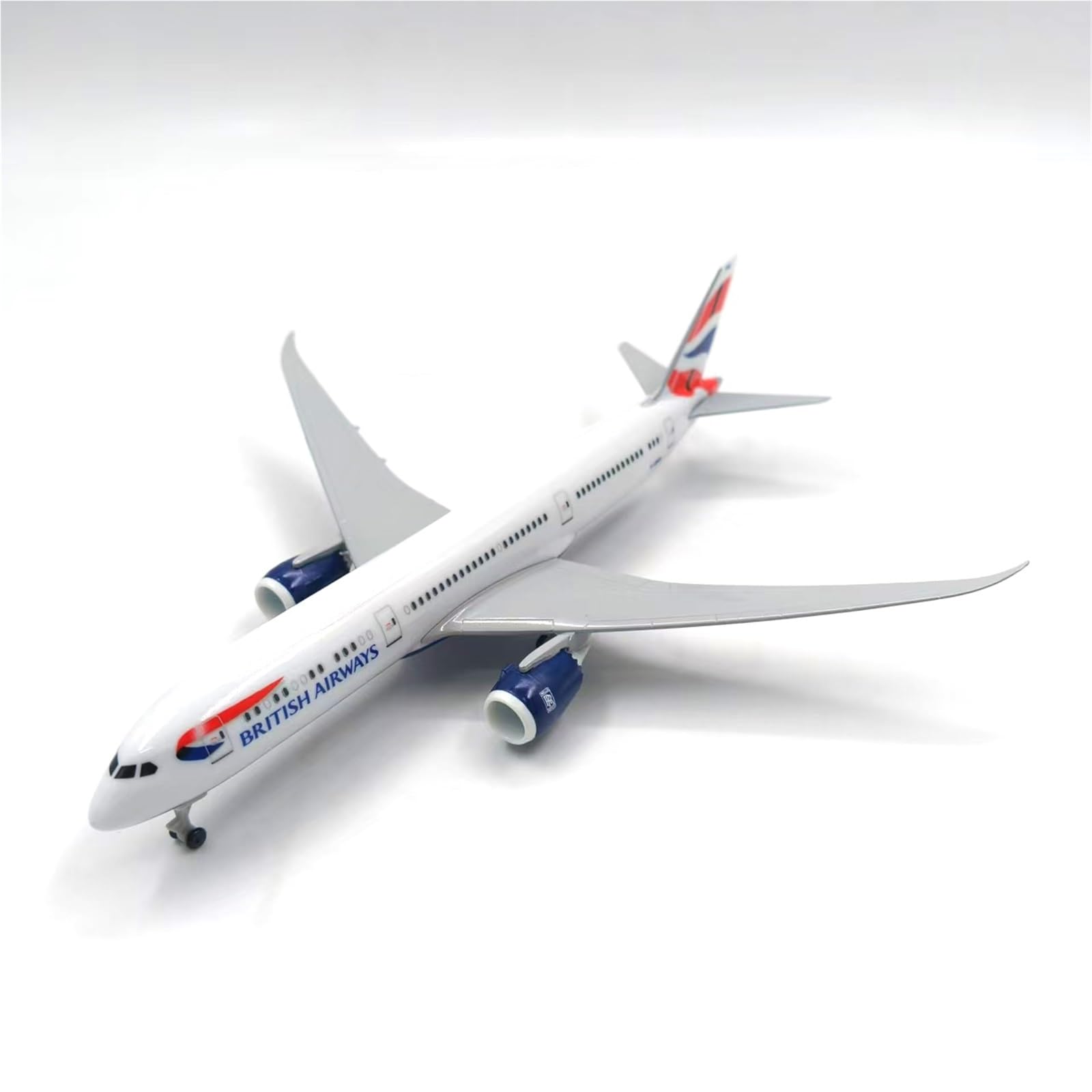 aerei a reazione 1:400 Ornamenti Per Aerei Passeggeri Modello Di Aereo In Lega Di Simulazione British Airways 787 Assemblati Con Ruote regali per piloti