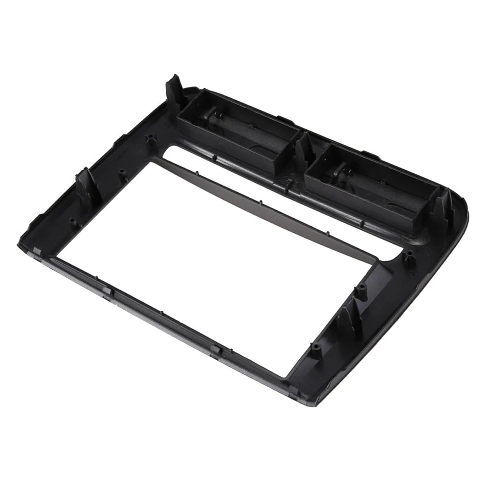 Cadre Finition autoradio Radio 2 Din Autoradio Fascia Roue Gauche Tableau Bord Installation Garniture Cadre Stéréo Kit pour Fiat pour Grand pour Punto 2005-2009