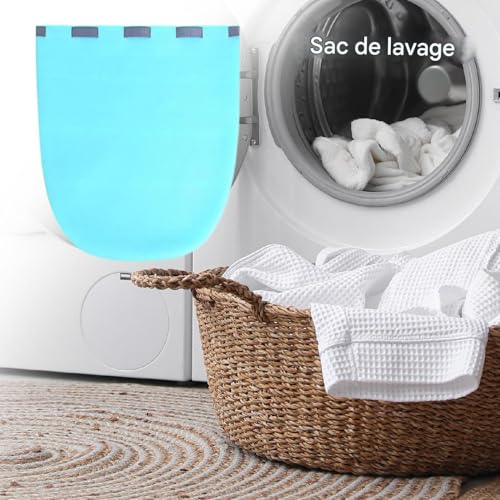 Sac de lavage portable pour chaussettes et torchons délicats