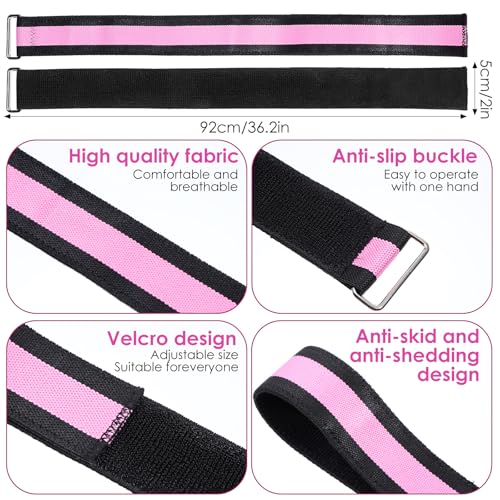 Image of Resistance Bands Set, Adjustable Ankle Exercise Bands with Cuffs | Home Gym Workout Fitness Equipment, with Carry Bag, for Women, Leg Booty Butt Lift Kickbacks, Hip Training, Working Out, Yoga