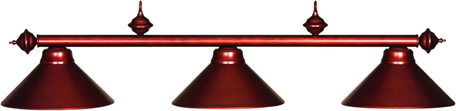 RAM Game Room Traditional Style 54" 3-Light Billiard Pendant Light - English Tudor