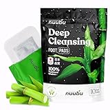 Nuubu | Deep Cleansing Foot Pads for Better Sleep & Foot Care | Premium Japanese Organic Feet Pads with Ginger Powder (Pack of 1 | 10 Pc)