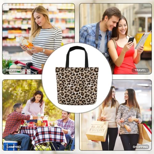 Reusable Grocery Shopping Tote Bag,15×5.9×15.4in Durable Cloth Bag, Lightweight Foldable Washable Market Bag - Image 3