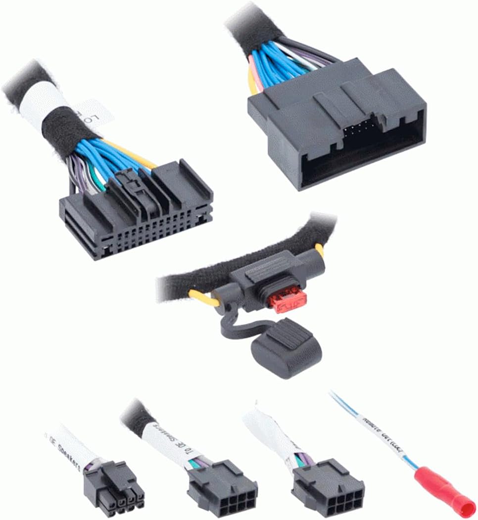 Axxess Integrate by Metra Active LOC T-Harness Compatible with Ford 2011-2020, Vehicle Specific Installation Accessory, Black