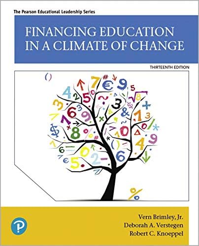 Financing Education in a Climate of Change (Pearson Educational Leadership)