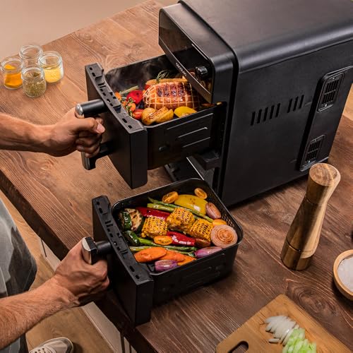 Friteuse Cecotec Cecofry DuoLevel 10000 – 10 L, 2400 W, Cuves Superposées - vue 8
