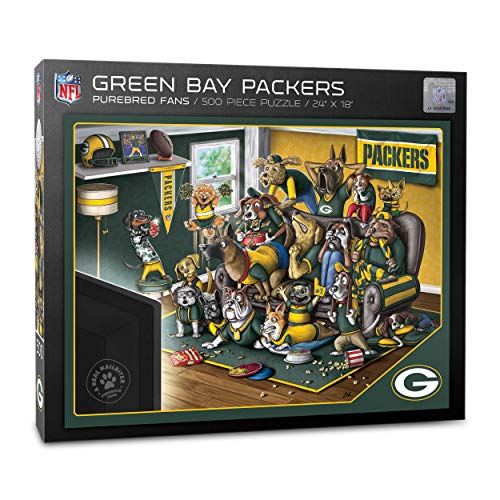 Image of YouTheFan NFL Purebred Fans 500pc Puzzle - A Real Nailbiter