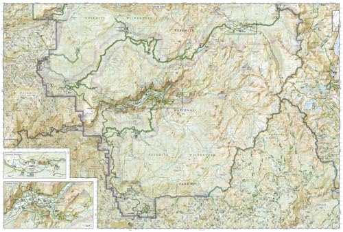 Yosemite National Park Map (National Geographic Trails Illustrated Map, 206) - Image 5