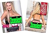 Erotik Pin-up Kalender Duo 2026 | Zwei dekorative Wandkalender mit Dessousfotos, DIN A3 | Geschenkidee (Set-Nr.27)