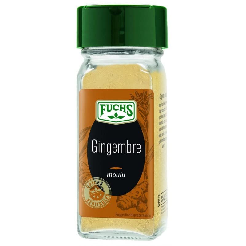 FUCHS - GINGEMBRE MOULU FLACON 80ML 40G - LOT DE 4