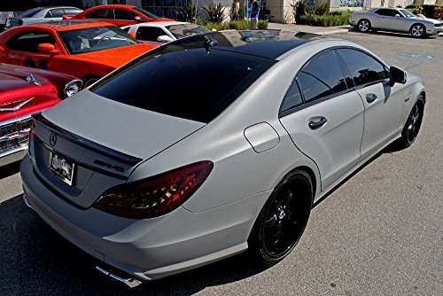 Vvivid+ Matte Attack Grey (Nardo Grey) Vinyl Wrap Adhesive Film (1Ft X 5Ft) #TOP1