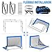 Kids Soccer Goal for Backyard Set - 2 Set of 6X4 / 4X3 ft Toddler Soccer Nets Training Equipment, Soccer Ball, Pop Up Portable Soccer Set for Kids and Youth Games and Training Goals Ages 3-16 Gift