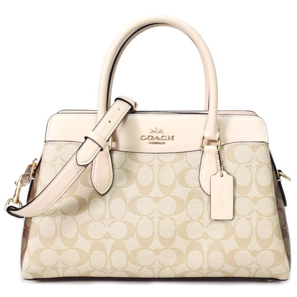 Amazon | コーチ バッグ COACH コーティングキャンバス レザー
