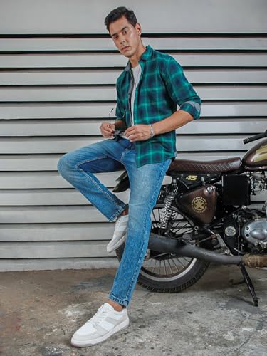 Image of HIGH STAR Men's Mid Rise Regular Jeans