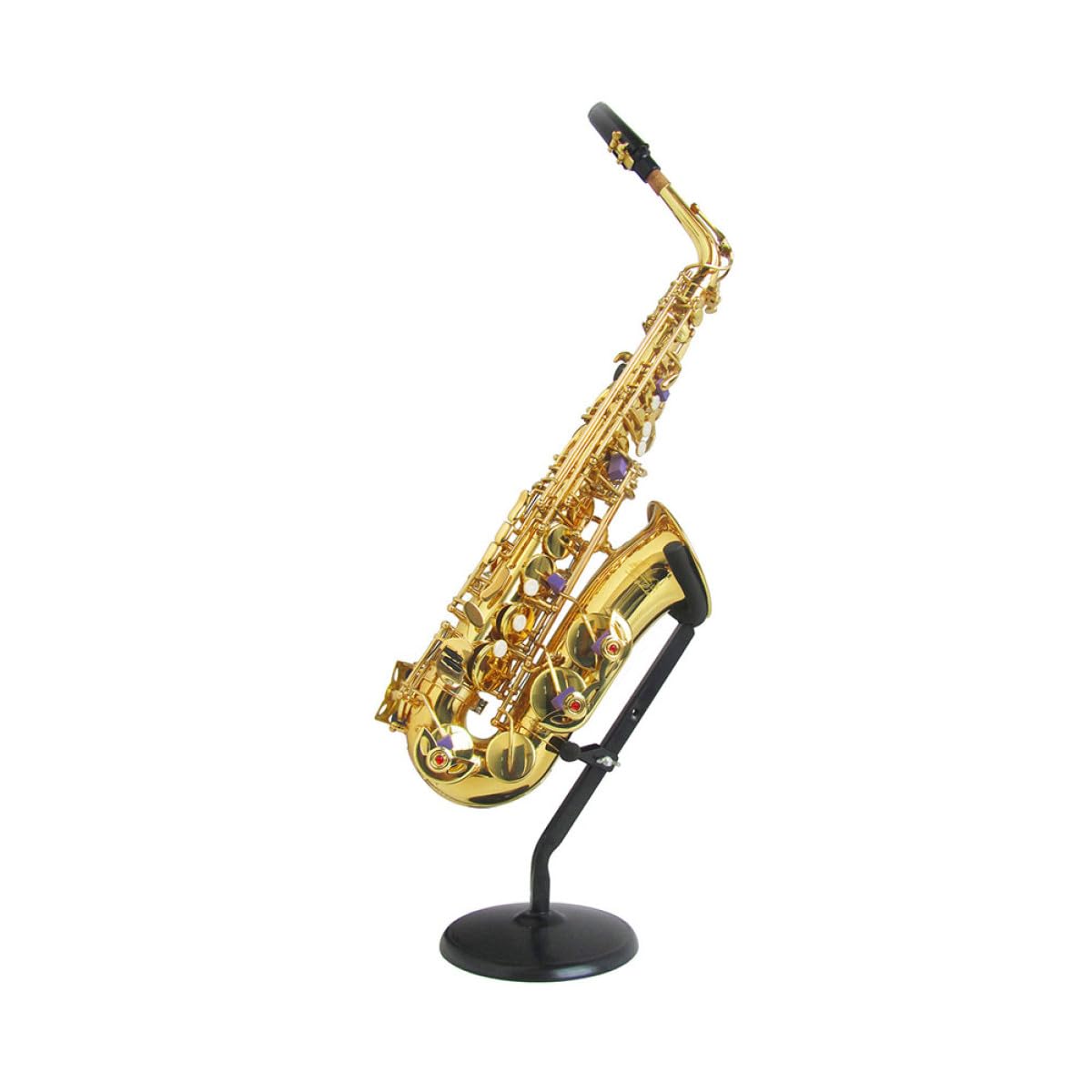 Supporto per Sassofono Contralto e Tenore Supporto da Tavolo Durevole per Esposizione e Conservazione Casa Aula Design Pratico e Portatile Stand per Sax Professionale e Stabile