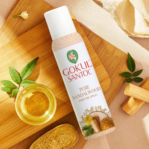 Image of Gokul Santol Pure Sandalwood Perfume Spray - Aromatherapy in Every Spray - 120ml