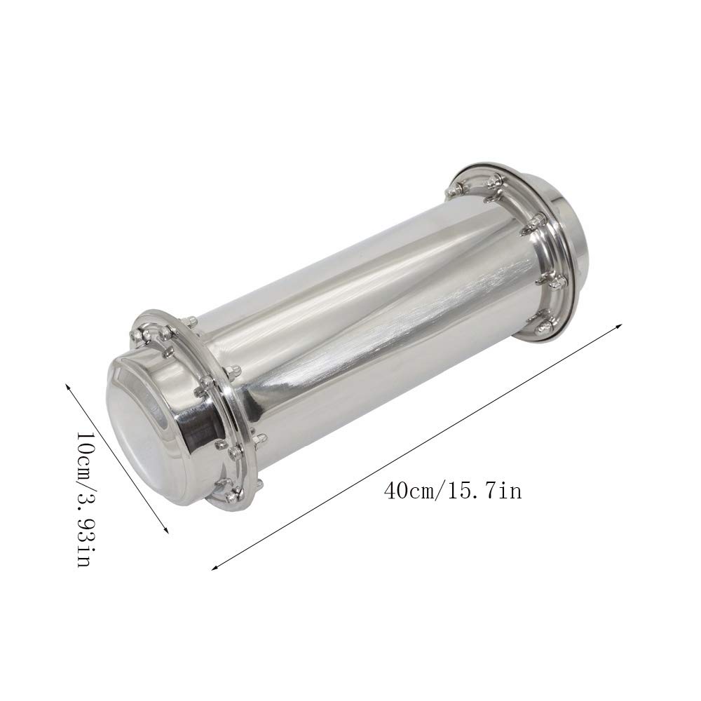 Amazon.co.jp: RISEDCタイムカプセルコンテナ防水ステンレス鋼ロックの