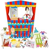 4M Wooden Spoon Puppet Theatre Kit