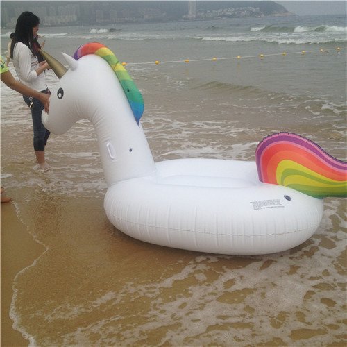 Flottant Gonflable de l'eau Petit ou Flotteur Gonflable de Licorne de Ride-ons de Flotteur de lit de Licorne (Licorne)