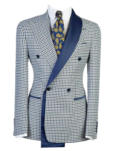 Blazer Homme Small Checked Personnalisable pour En finir avec les Vestes Mal Ajustées