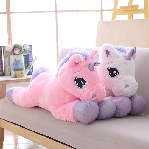 Miniatura 3 de Juguetes gigantes de unicornio de peluche,Cojín de almohada de felpa para el cumpleaños,San Valentín,Dormitorio