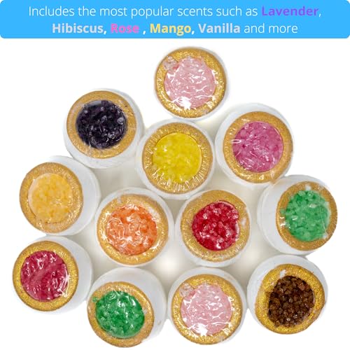 12 Crystal Bath Bombs- Bath Bomb Set- Spiritual Gifts -Luxury Bath Bombs - Bath Bombs for Women Gifts - Crystal Gifts - Bath Sets for Women Gifts - Bath Gift Sets for Women - UK Seller - Image 4