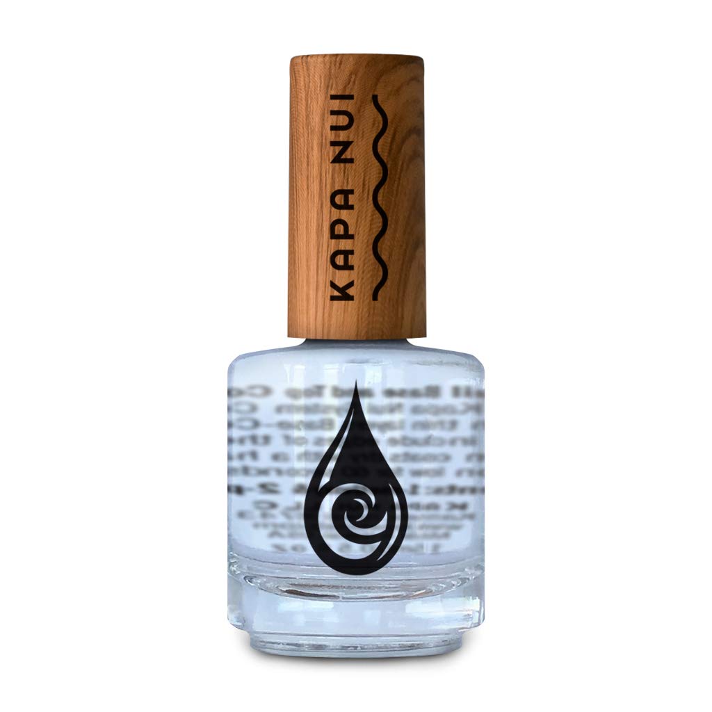 Amazon.com : Kapa Nui Patented Non-Toxic 2-in-1 Base and Top Coat Sealer |  Use with your Favorite Nail Polish for 2-3x Chip Resistance | No Harsh  Chemicals | Low Odor | For