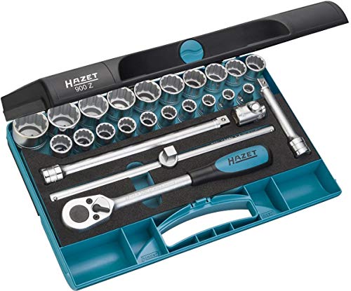 Preisvergleich Produktbild HAZET Steckschlüsselsatz 900Z, 25-teilig 1 / 2 Zoll