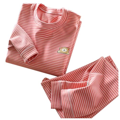 Schlafanzug Mädchen Flanell Baby Jungen & Mädchen Langarmshirt...