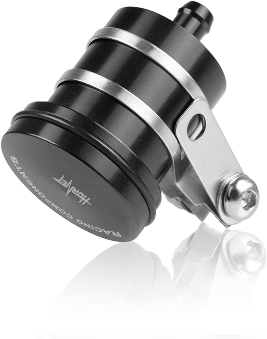 Tylny Kubek Oleju Dla H CB600F CB600 CB599 CB900F Hornet 250 600 900 CB500F CB919 Zbiornik Płynu Hamulcowego Do Motocykla Zbiornik Sprzęgła Zbiornik PłYnu Płyn Kubek(CZARNY)