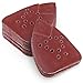LotFancy 220 Grit Sanding Pads for Black and Decker Mouse Sanders, 50PCS Hook and Loop Sandpaper Sheets - 12 Holes Detail Palm Sander Sand Paper