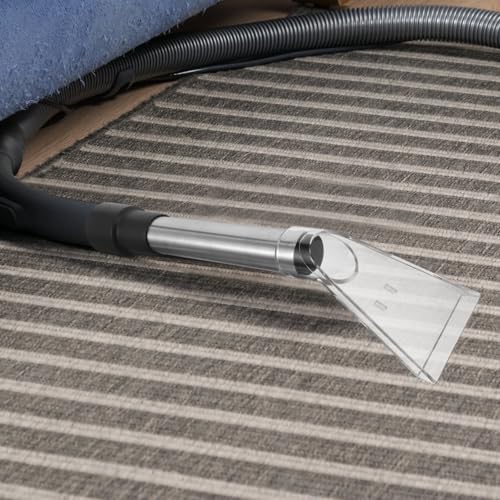 KHBUAB シルバー色の交換可能な掃除機ヘッドカーペット掃除機ヘッドクリーナーアタッチメント1セットプラ製金属製強力な清掃機能掃除時間短縮に最適 [5]
