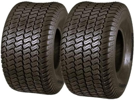 HORSESHOE 2 New 24x9.50-12 6Ply | Turf Trac Pattern | Garden Tractor Ridding Lawn Mower Tubeless Tires | 24x9.5-12 T198 2495012