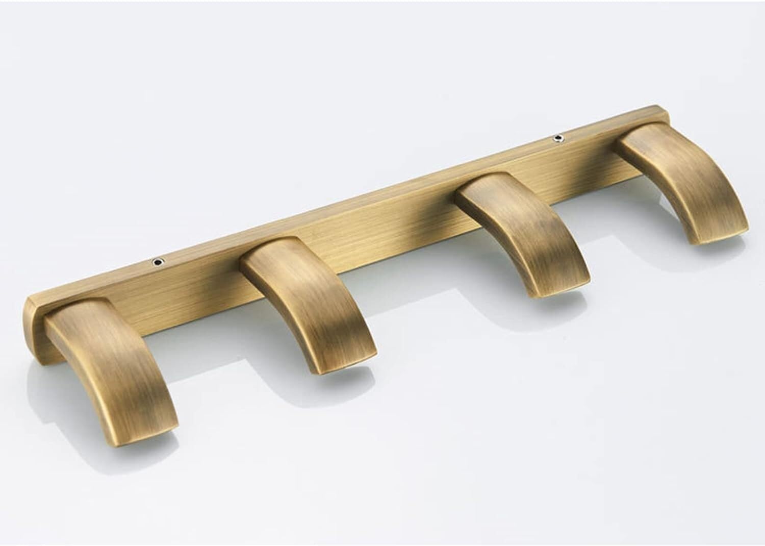 percheros, Perchero de almacenamiento, colgador puerta, perchero montado en la pared, 4 ganchos, metal, for colgar ropa, sombrero, toalla, batas bolso el baño, entrada, dormitorio, sala estar