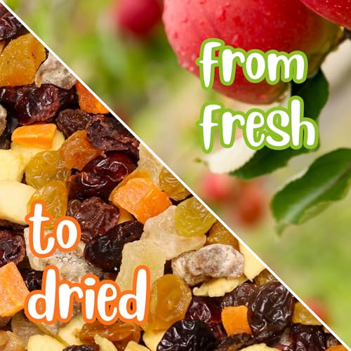 It'S Delish Dried Mixed Fruit Dices Medley - By Its Delish, 40 Oz Jumbo Container | Healthy Snacks For Adults, Kids & Pets | Fresh Cut Snack Mix Dry Fruit And Berries Trail Mix | Nut & Gluten Free, Vegan, Kosher thumb #5