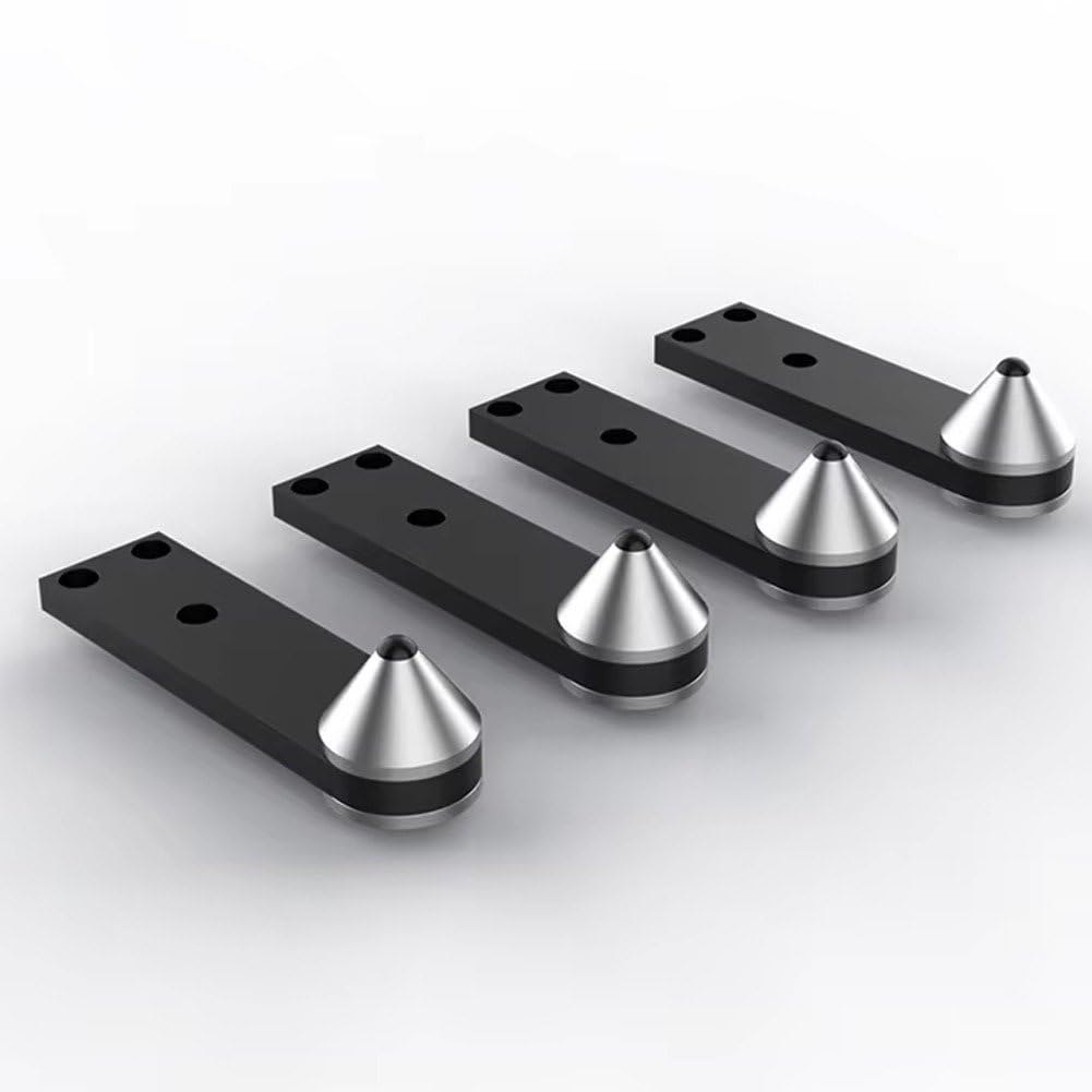4 Pz Tipo Combinato Piedino Per Altoparlante Subwoofer Staffa Con Punta Antiurto Piedini Di Isolamento Per Altoparlanti Piedini Per Altoparlanti Piedini Di Isolamento Per Altoparlanti Pavimento