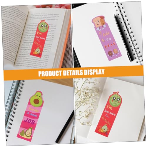 Marque-pages fruits parfumés SHINEOFI pour égayer les lectures et cahiers d'école des enfants