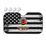 7th Infantry Division Korea Cp Casey W SVC Foldable Car Windshield Sunshade Blocks...