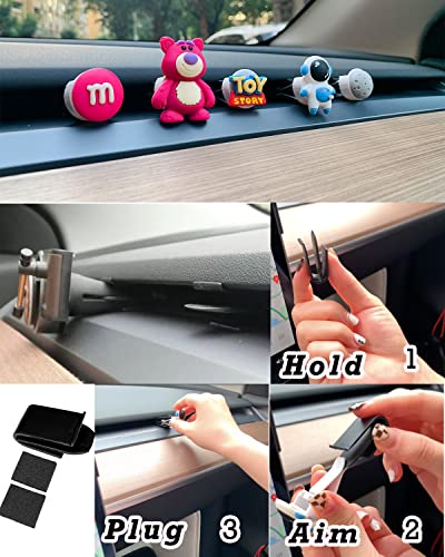Image of Air Freshener Adapter Clip Base for Tesla Model Y and Model 3 Air vent, Fits for your Car Air Fresheners Scent Diffuser Automotive Outlet Vent Perfume Interior Decoration Fragrance (2 Pack)